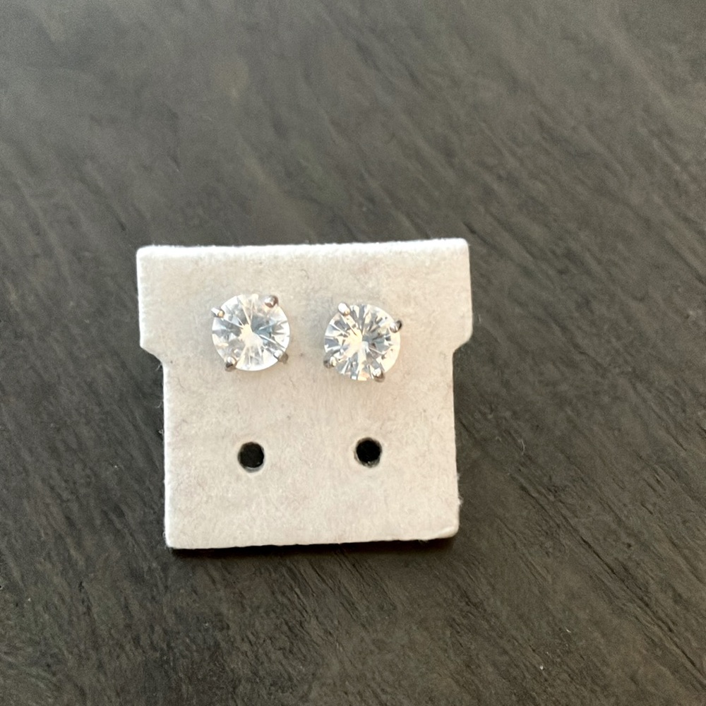 Danburite Sterling silver earrings